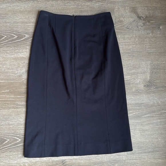 MM Lafleur Greenpoint Pencil Skirt in Navy Blue 0 - Picture 3 of 8